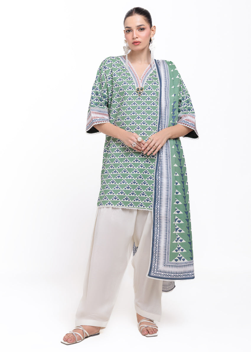 Katappa 2-Piece Digital Printed Cotton Viscose Suit – Mahru Collection